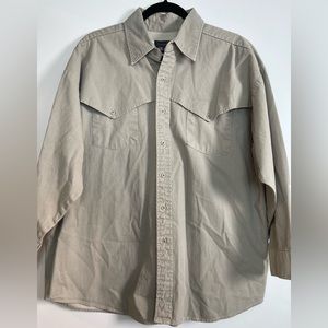 Panhandle Slim - Men’s XL Button Up Shirt. EUC